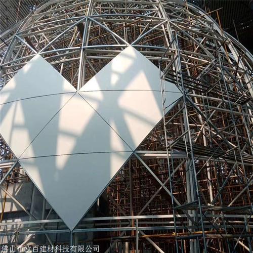 图形打孔铝单板外墙效果图 厂家来样定制